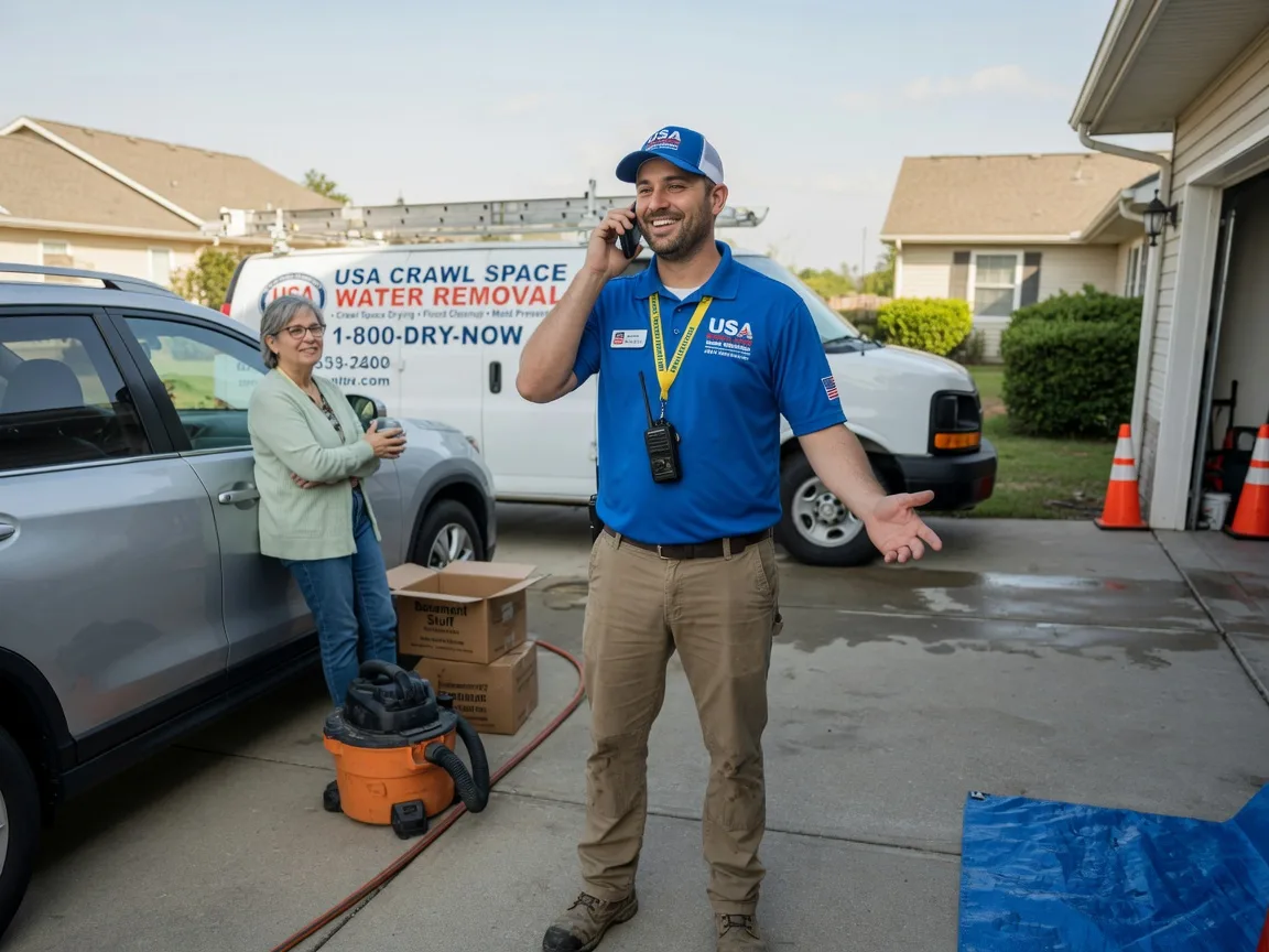 Crawl Space Water Removal Adams, OK FAQs